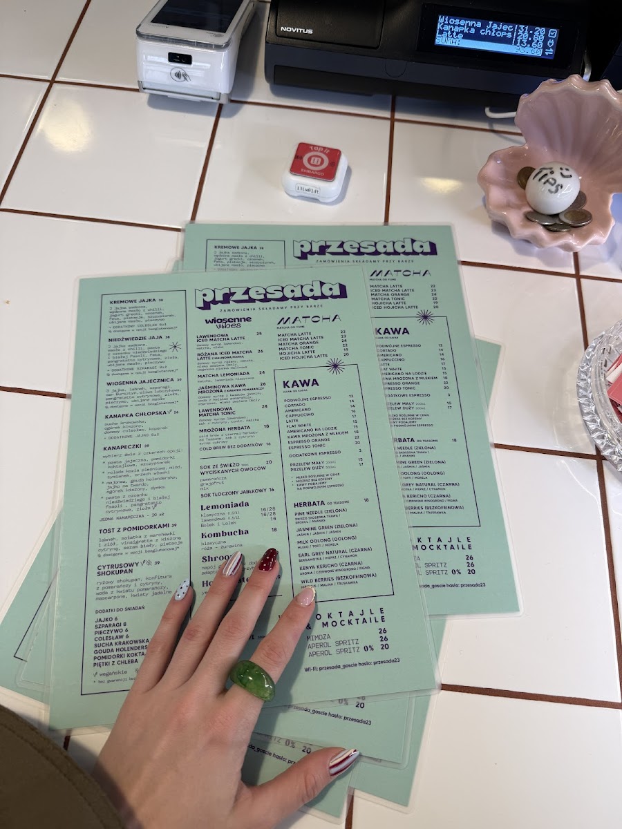 Menu Przesada - Śniadania I Kawiarnia Kraków-4