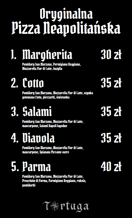 Menu Przystań Tortuga - Strefa Chill&gastro-3