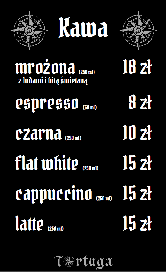 Menu Przystań Tortuga - Strefa Chill&gastro-5