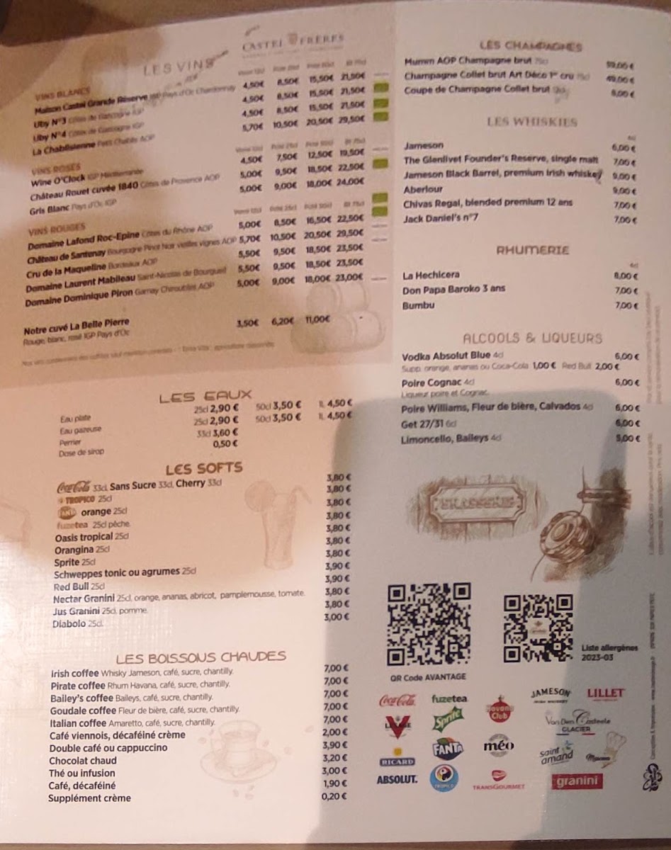 Menu Pub Goudale Restaurant-2