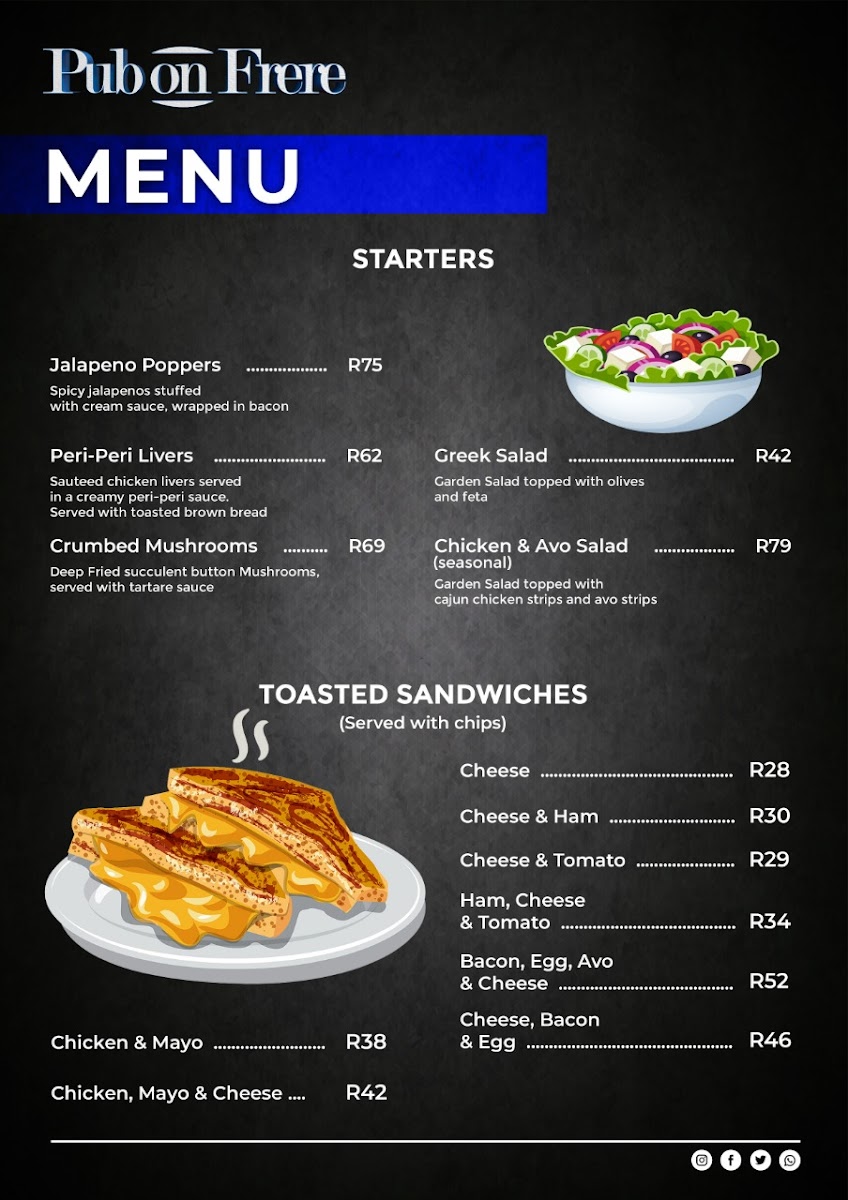 Menu Pub On Frere-8