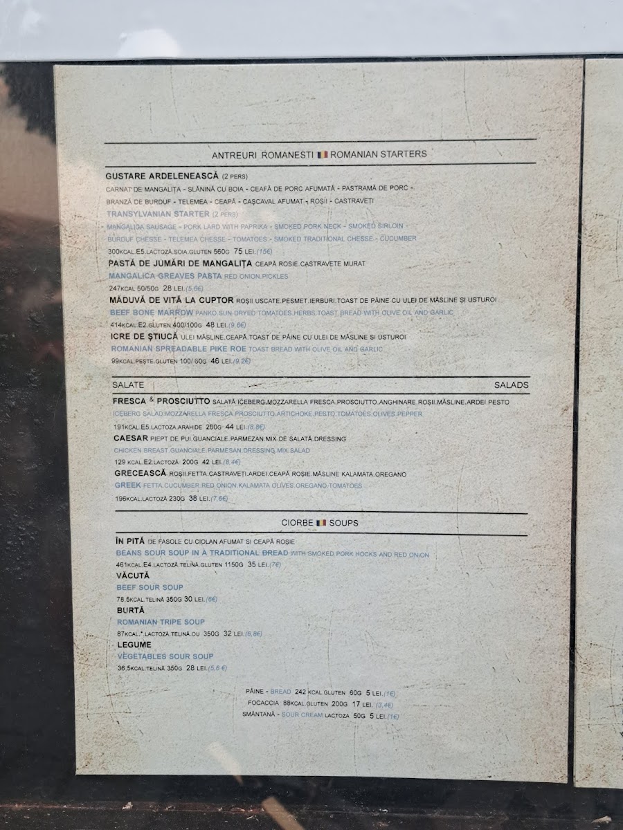 Menu Pub13 - Restaurantul Cetății-3