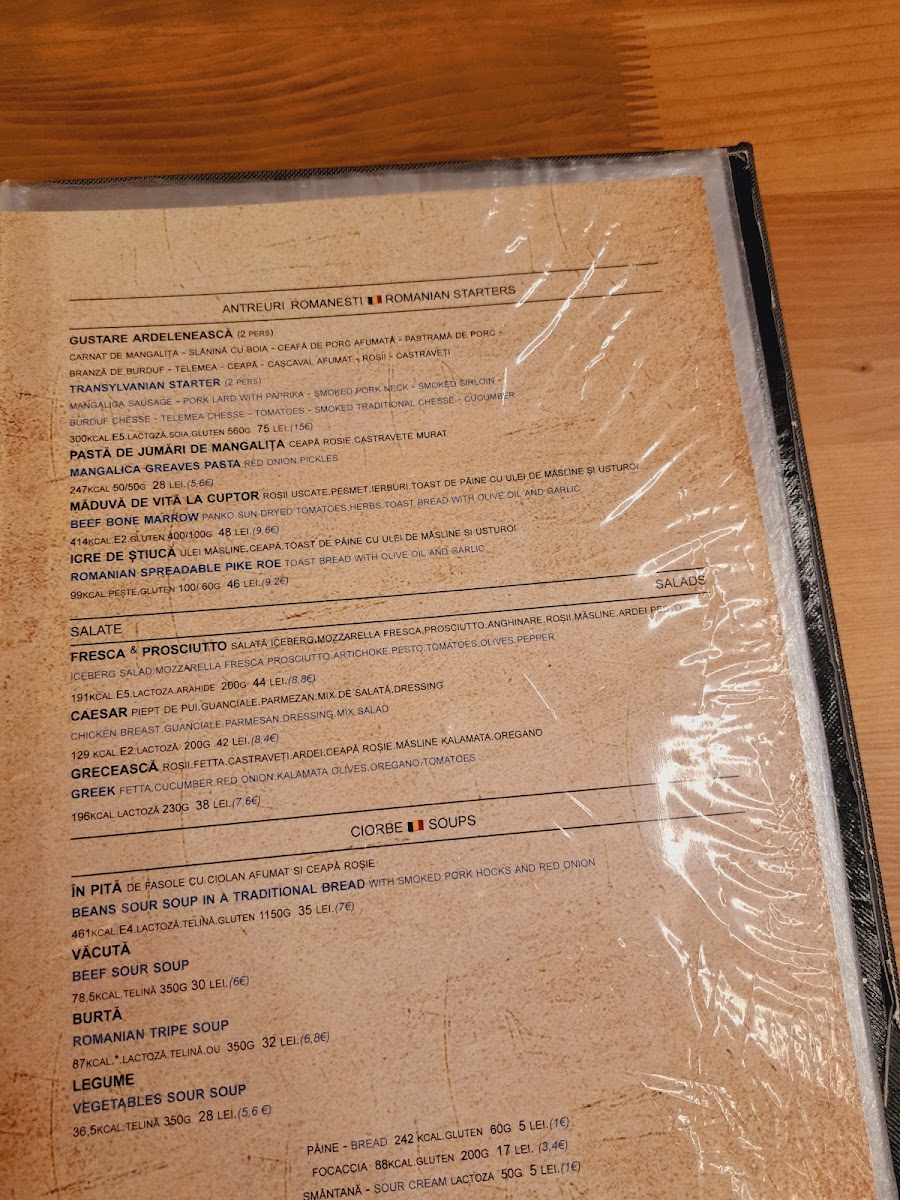 Menu Pub13 - Restaurantul Cetății-9