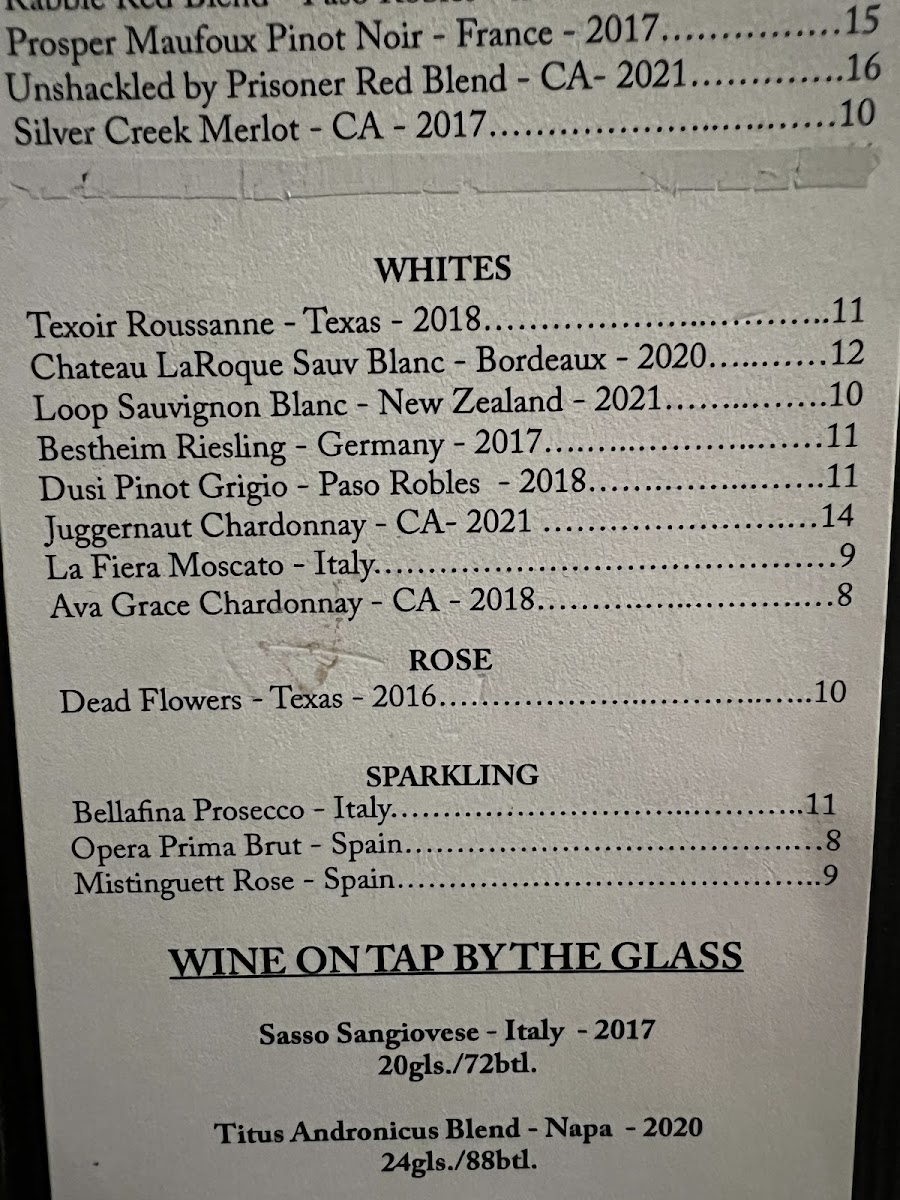 Menu Public House-2