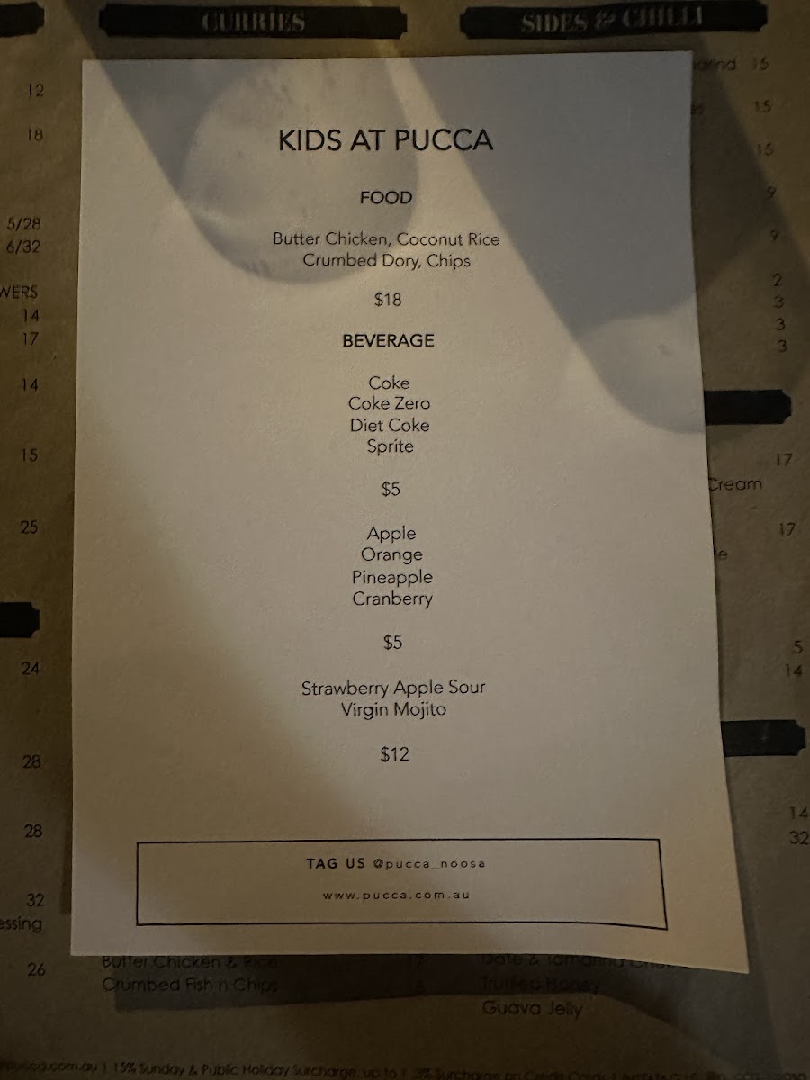 Menu Pucca Restaurant-8