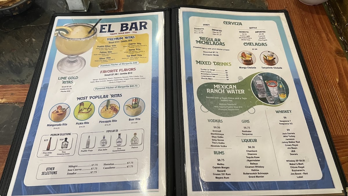 Menu Pueblo Viejo Livingston-4