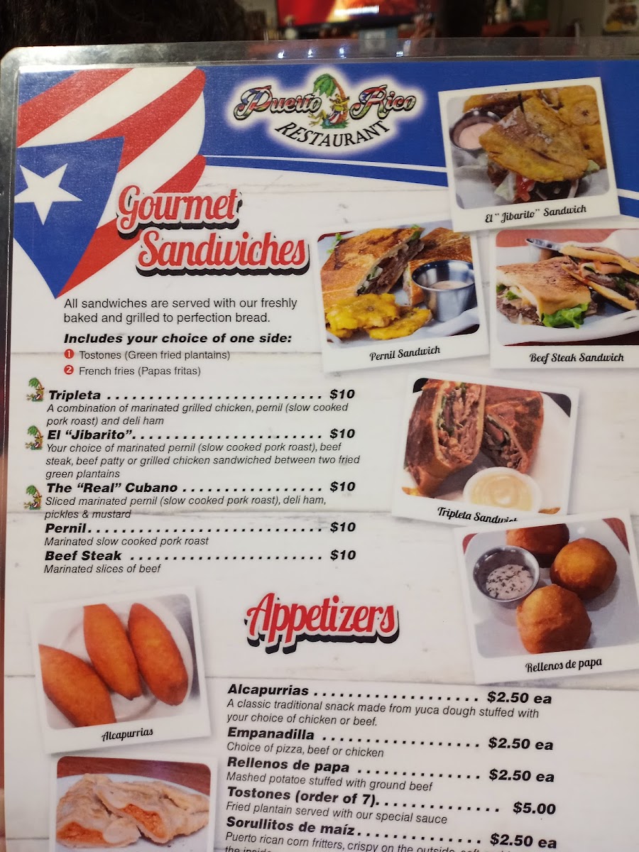 Menu Puerto Rico Restaurant-8