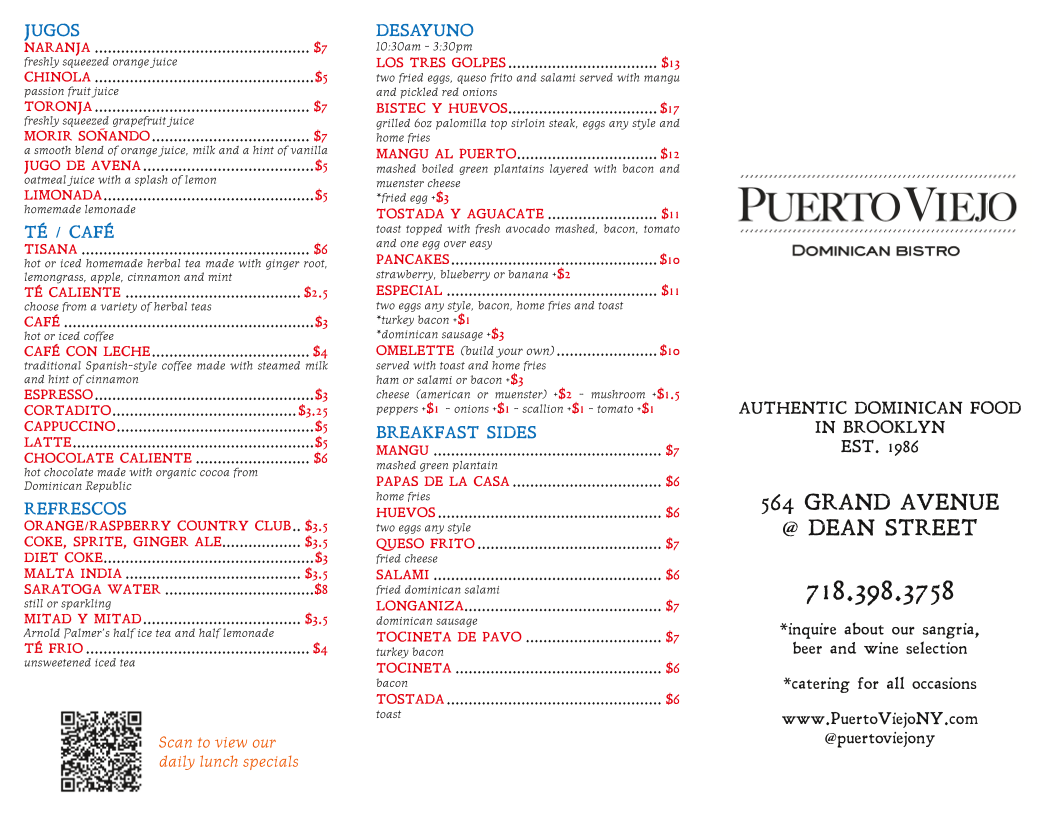 Menu Puerto Viejo-2