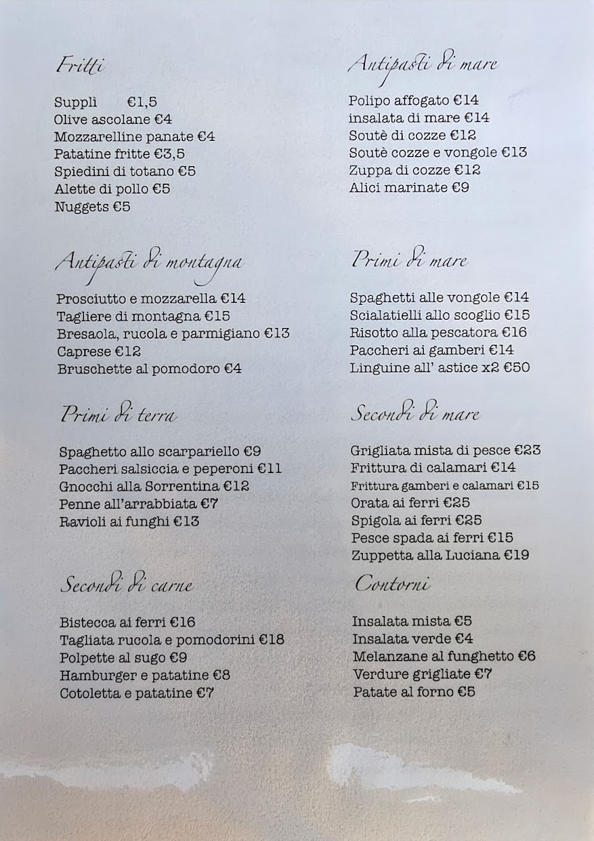Menu Pulcinella Ristorante Pizzeria-1