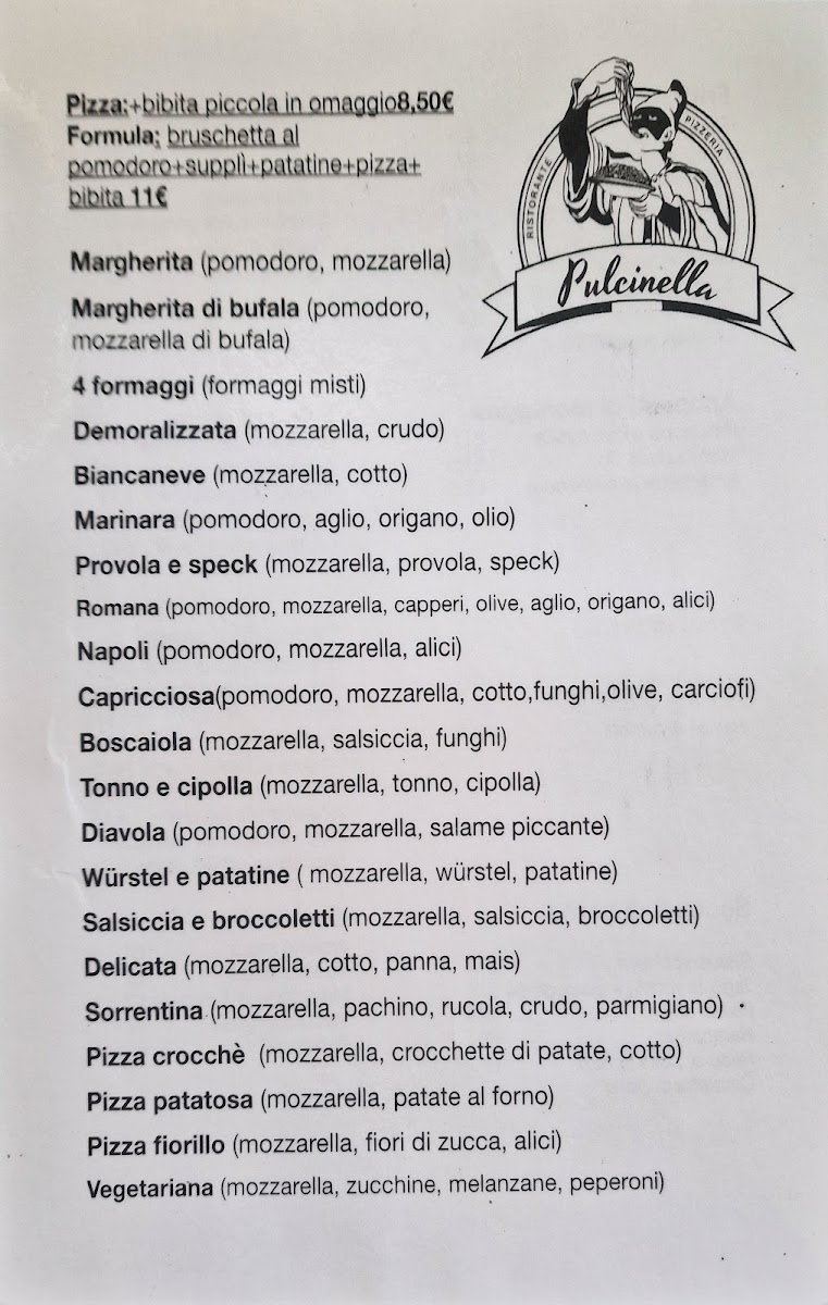 Menu Pulcinella Ristorante Pizzeria-4