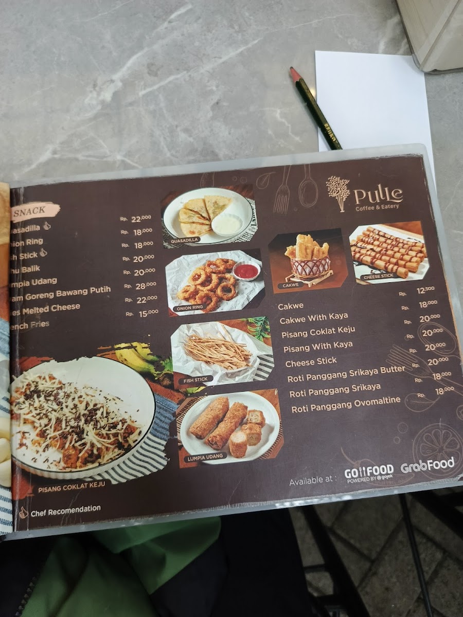 Menu Pulle Coffee & Eatery-1