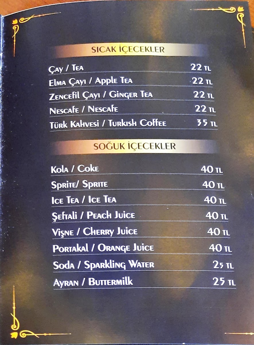 Menu Pumpkin Göreme Restaurant And Art Gallery-5