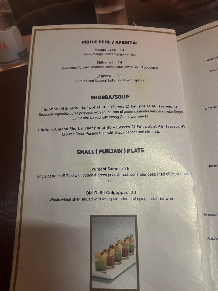 Menu Punjab Grill-7
