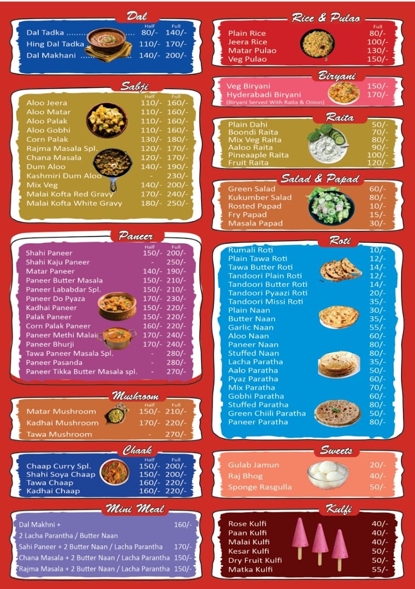 Menu Punjabi Tadka Family Restaurant-1