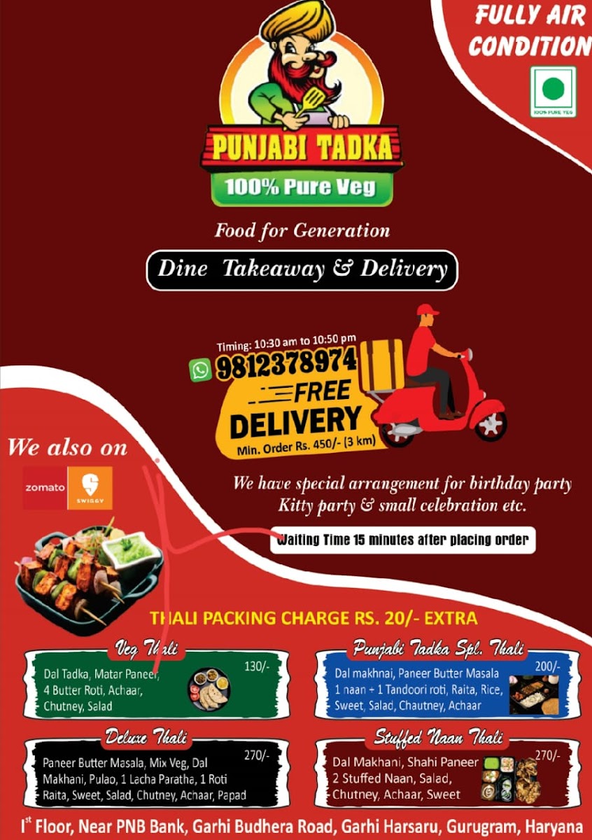 Menu Punjabi Tadka Family Restaurant-4