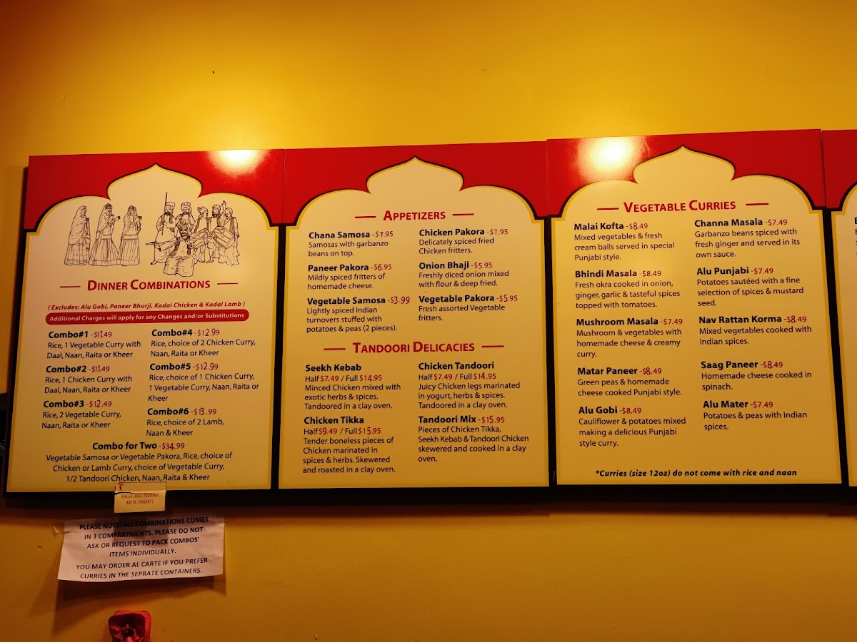 Menu Punjabi Tandoor -Irvine-3