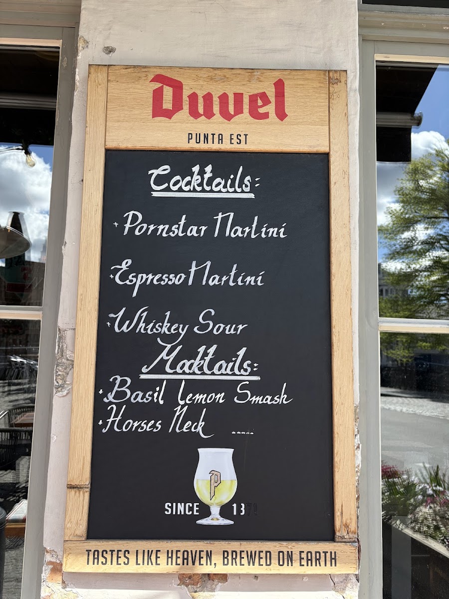 Menu Punta Est-1