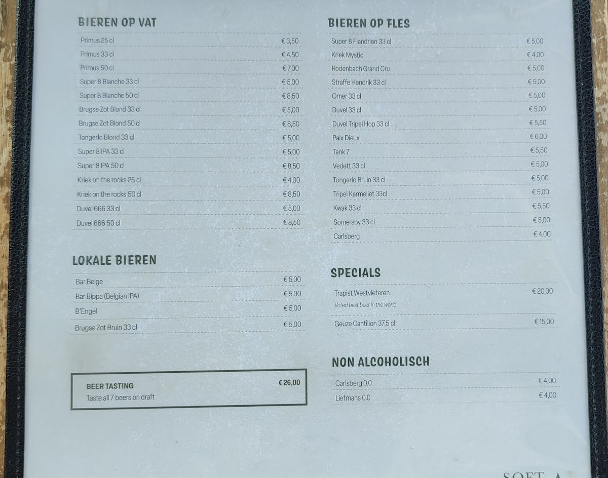 Menu Punta Est-2