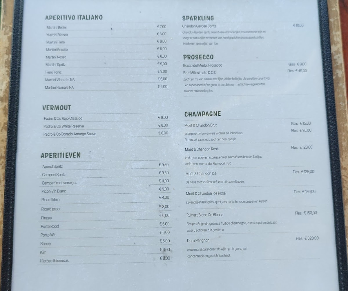 Menu Punta Est-3