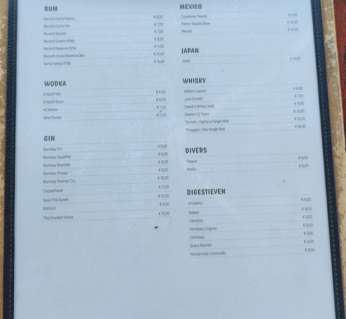 Menu Punta Est-4