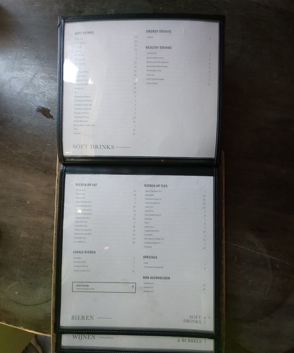 Menu Punta Est-5