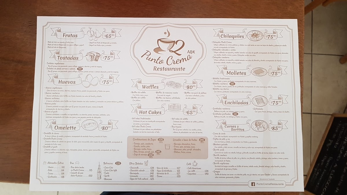 Menu Punto Crema-7