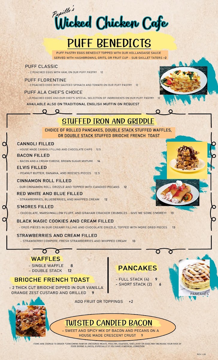 Menu Pupillo's Wicked Chicken Cafe-6