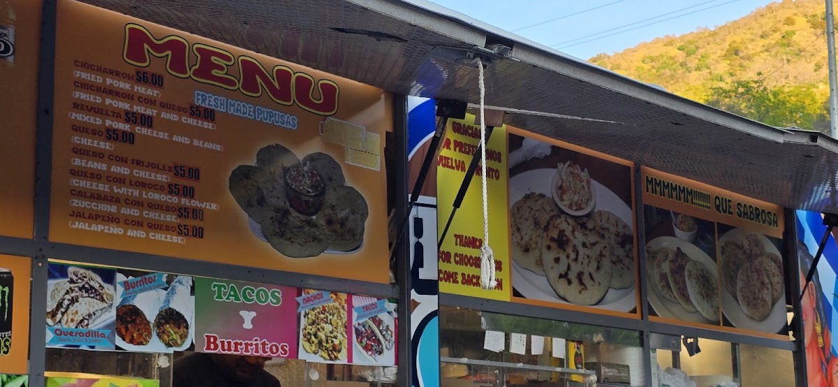 Pupusas La Sabrosa Three Rivers Menu-3