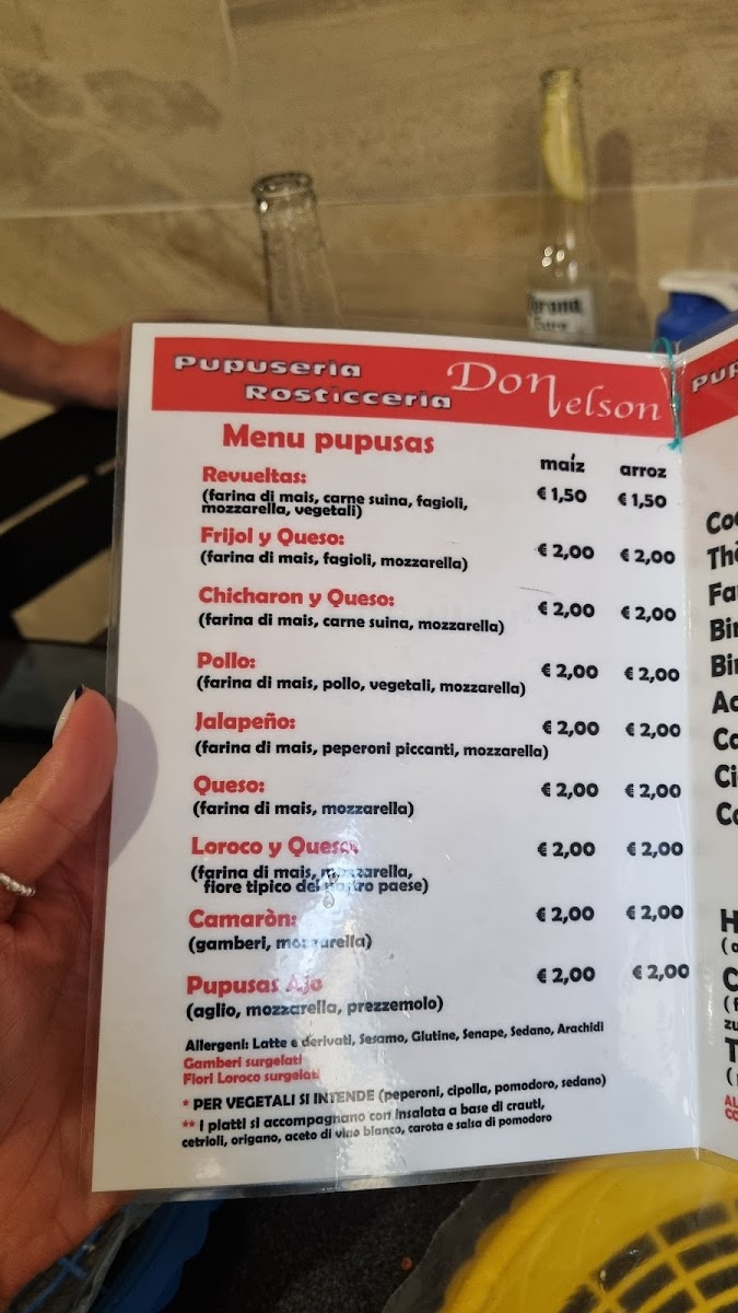 Menu Pupuseria Don Nelson-7