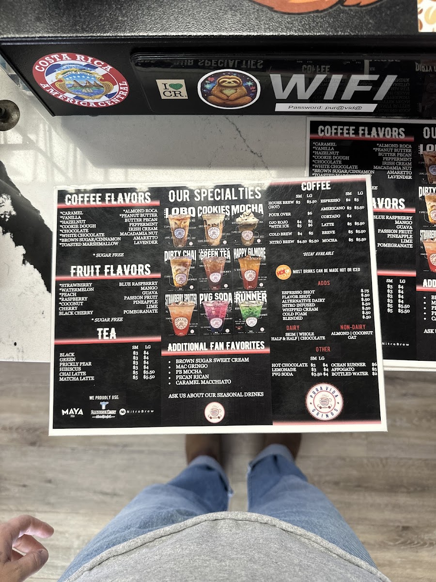 Menu Pura Vida Grinds Coffee Shop-4