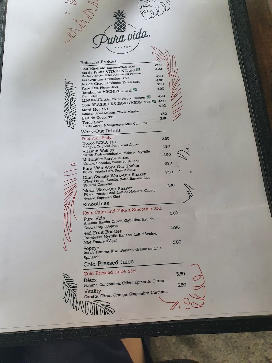Menu Pura Vida-2