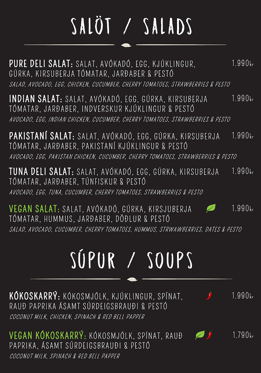 Menu Pure Deli-1