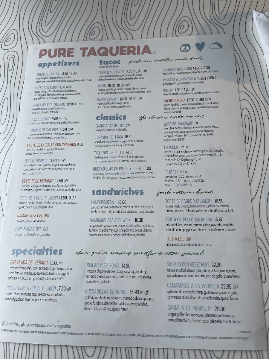 Menu Pure Taqueria-2