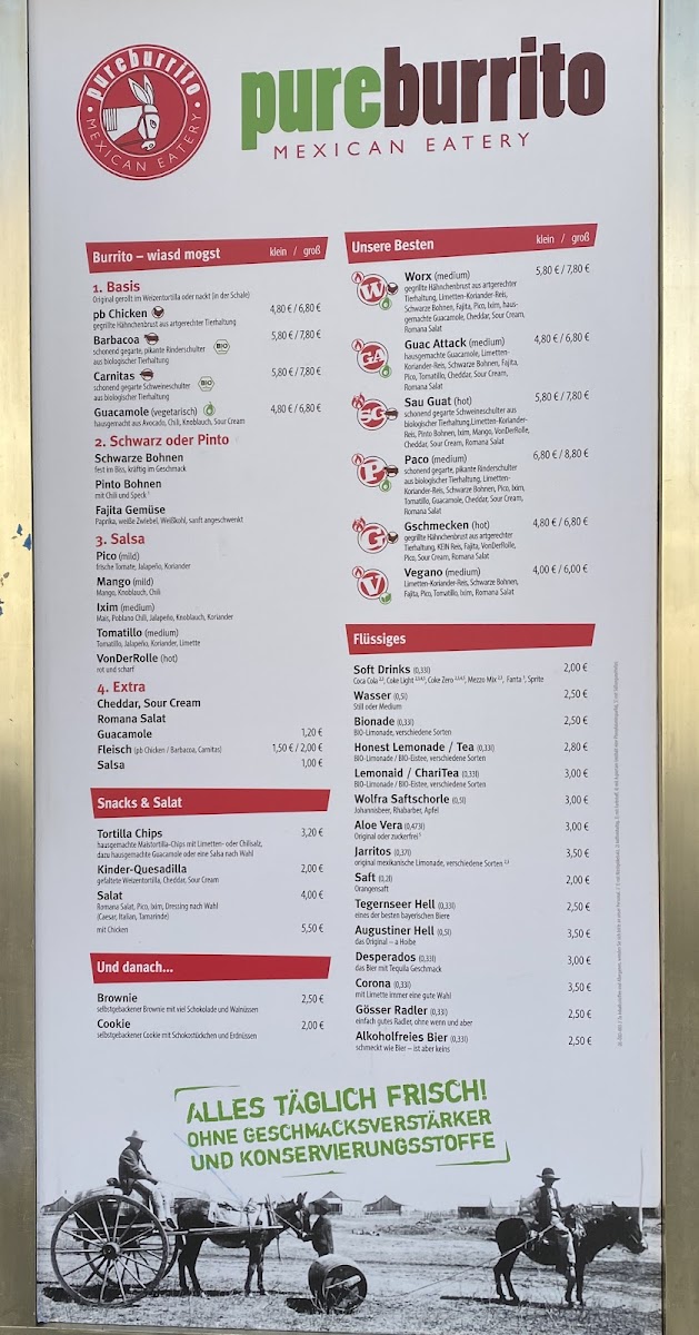 Menu Pureburrito I-2
