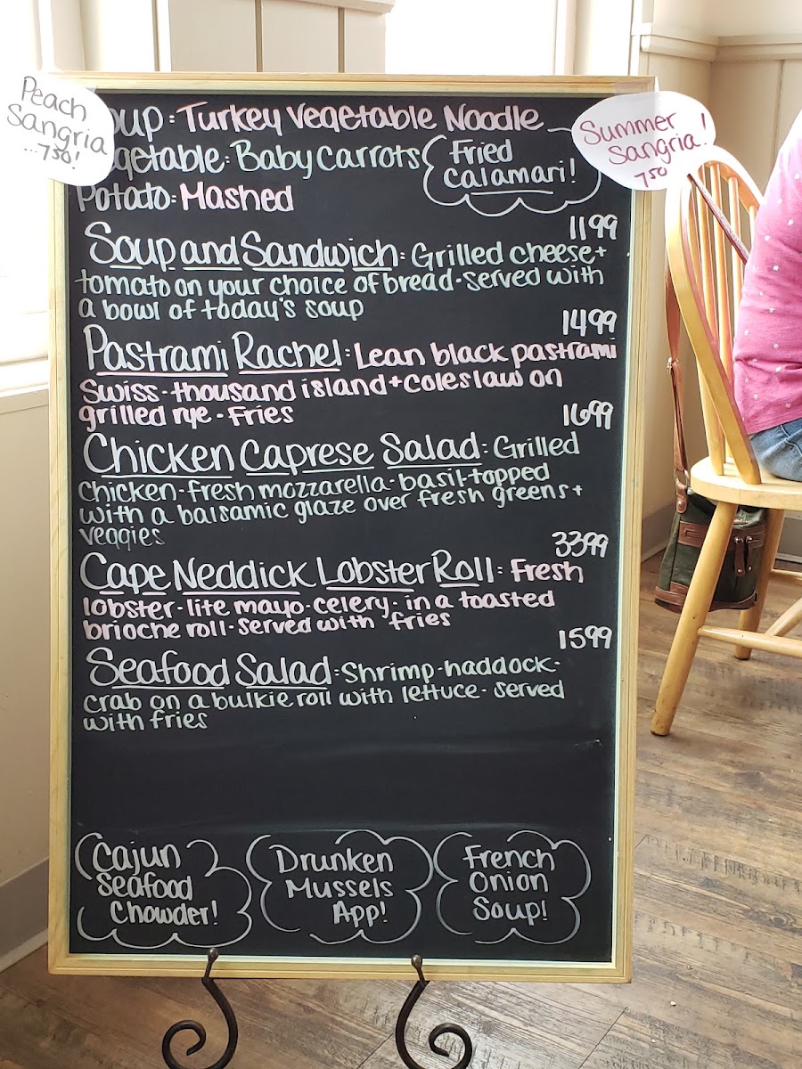 Menu Putnam's Waterview Restaurant-9