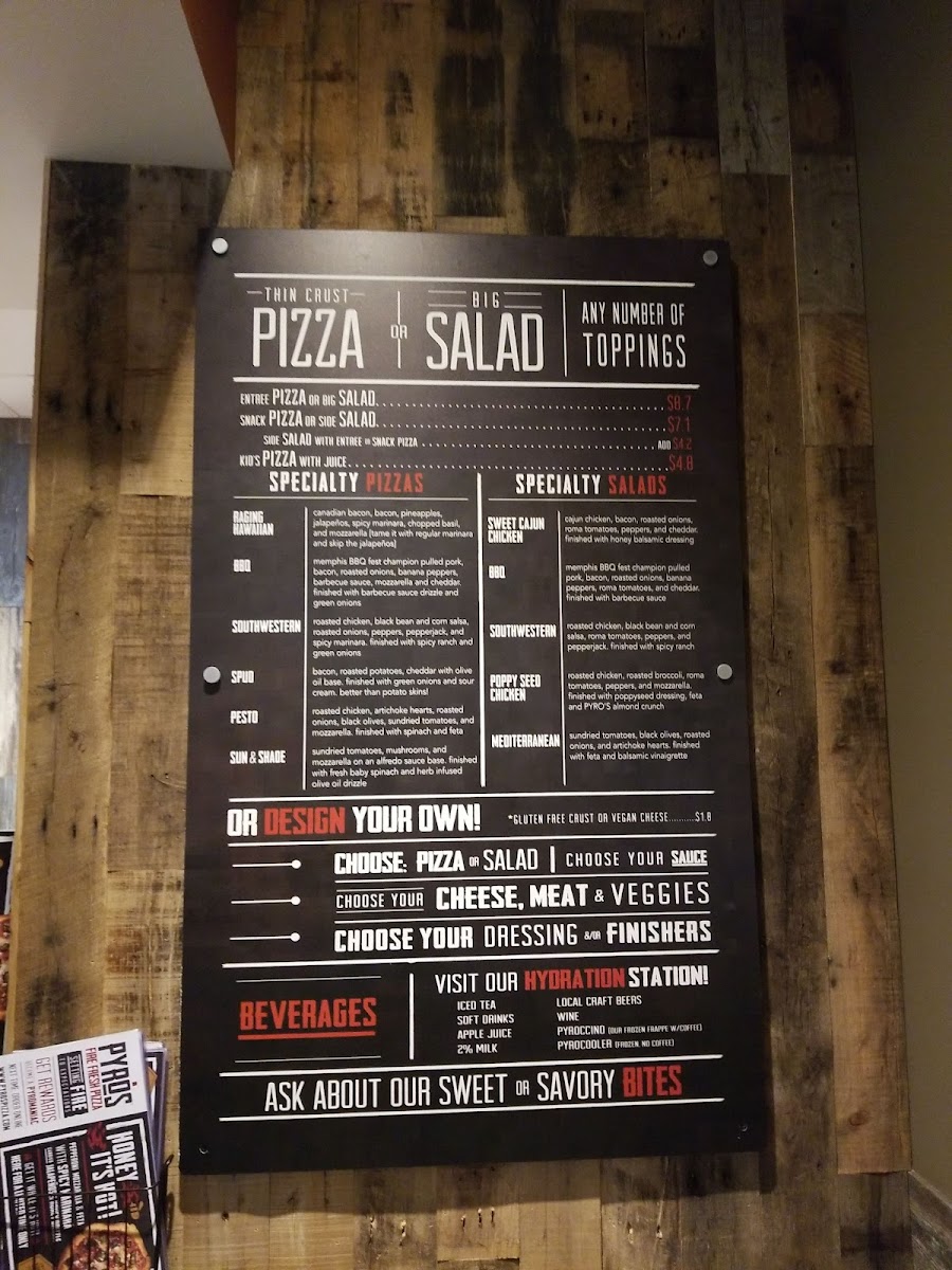 Menu Pyro's Fire Fresh Pizza-3