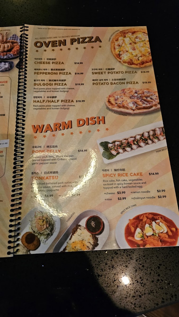 Menu Q Bistro-8