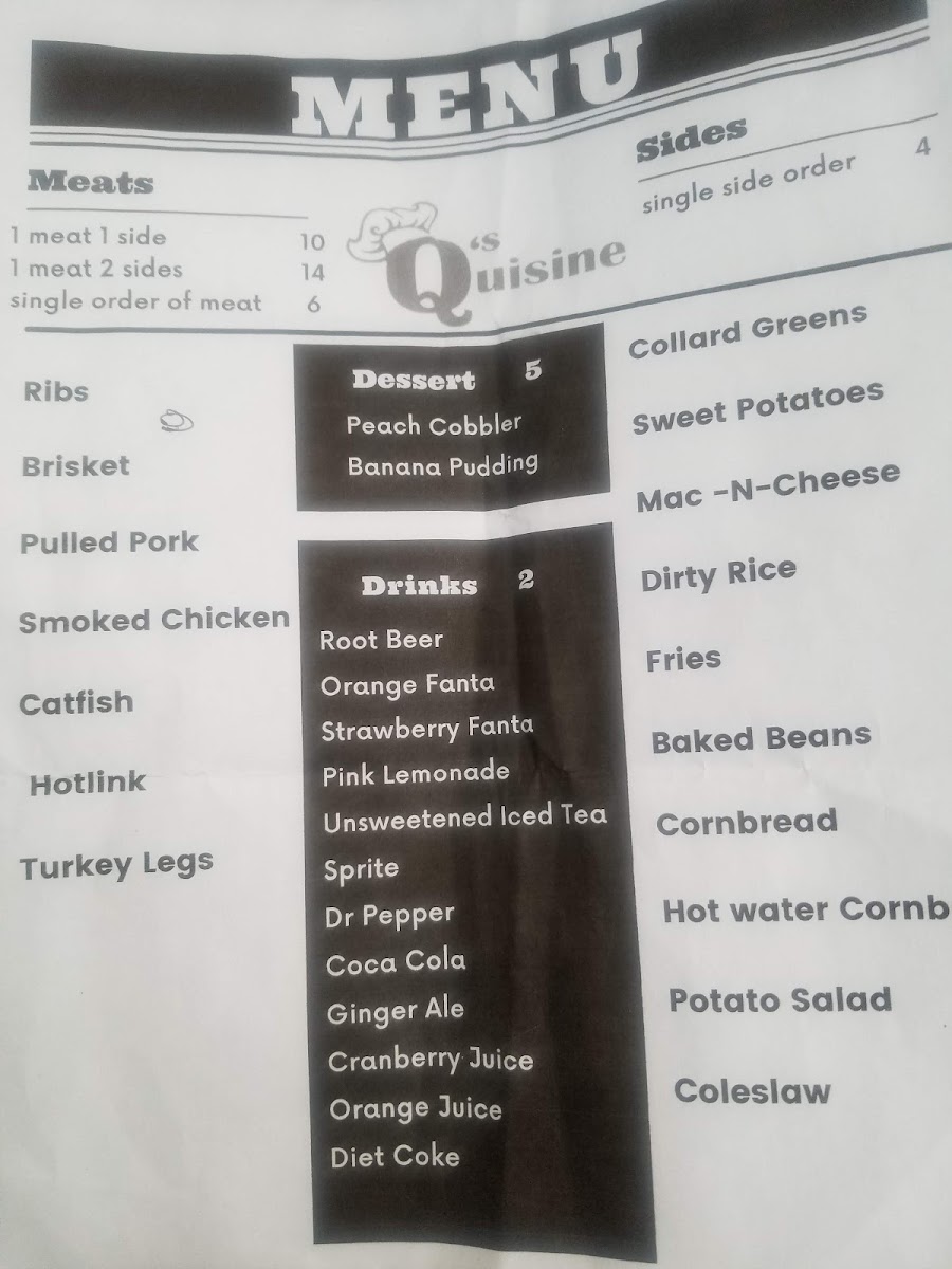 Menu Q’S Quisine-10