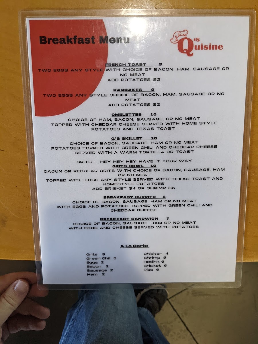 Menu Q’S Quisine-7