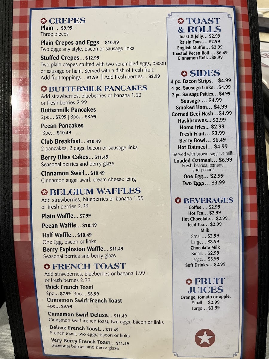 Menu Quad Cities U.s.a. Family Restaurant-2