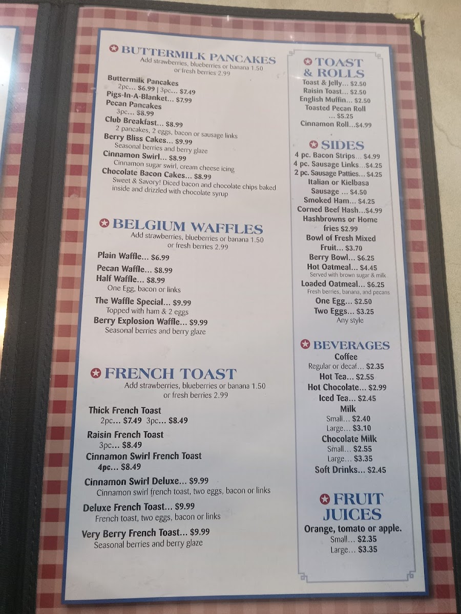 Menu Quad Cities U.s.a. Family Restaurant-8