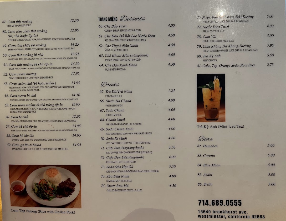 Menu Quán Hợp Restaurant-3