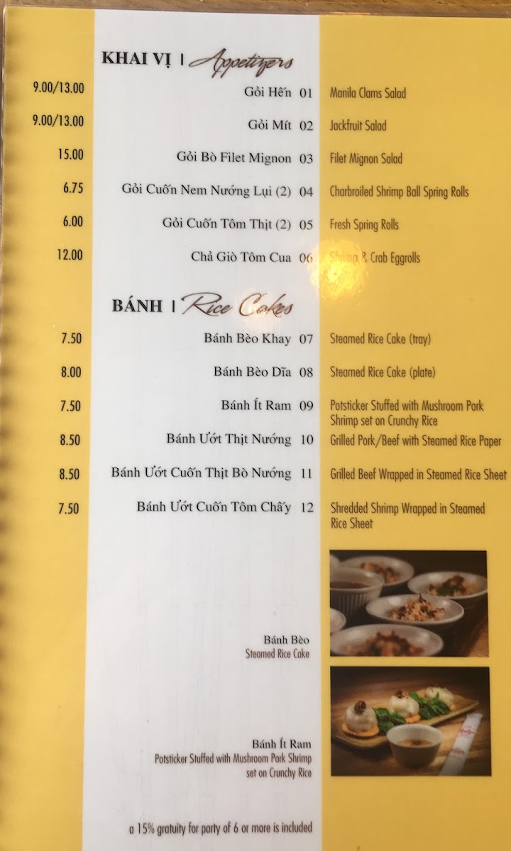 Menu Quán Hợp Restaurant-8