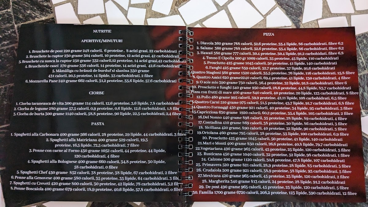 Quattro Amici Menu-1