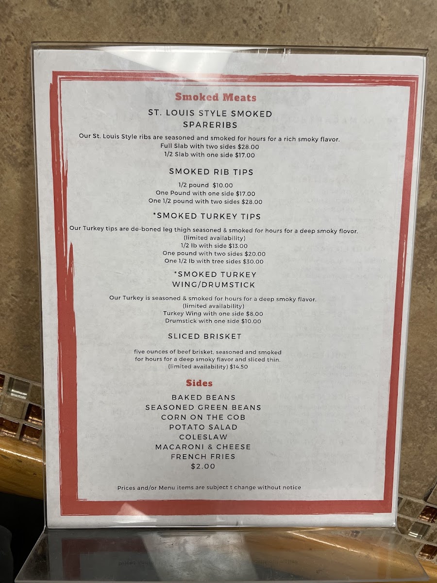 Menu Que For You-1