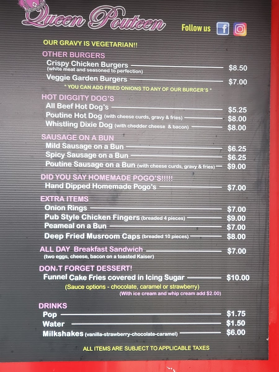 Menu Queen Pouteen-2