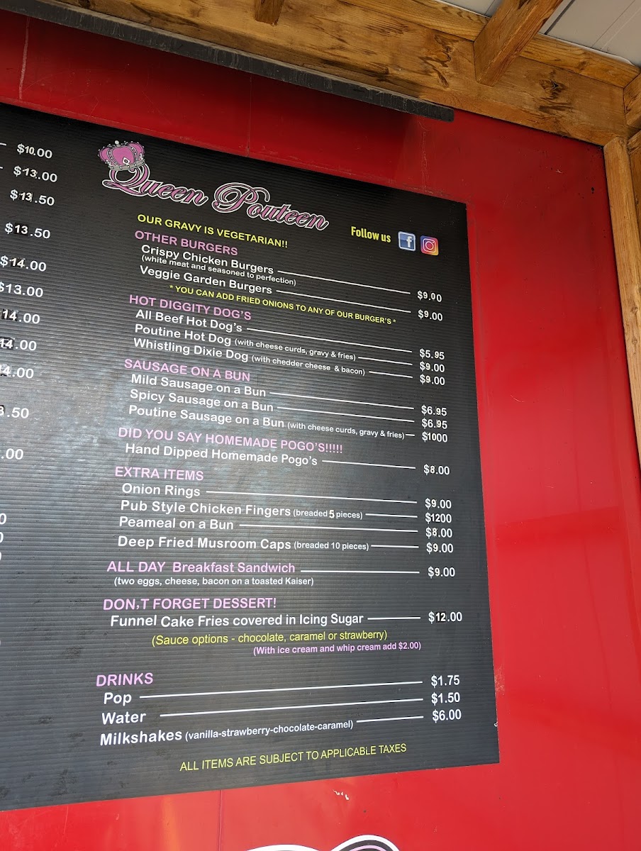 Menu Queen Pouteen-4