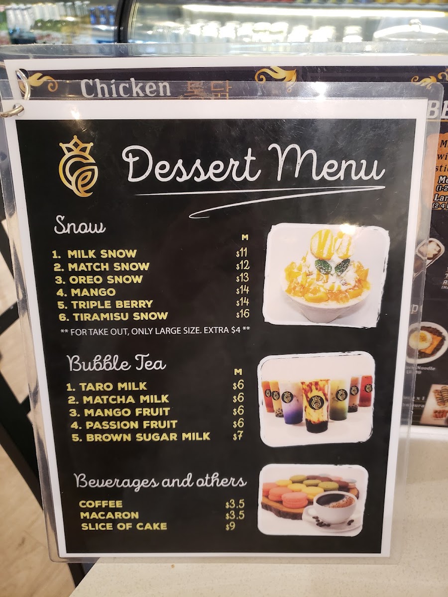 Menu Queen's Korean Chicken & Bbq-5