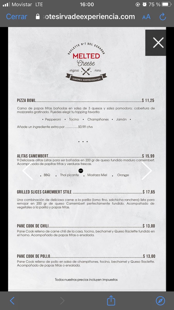 Menu Queso Te Sirva De Experiencia-4