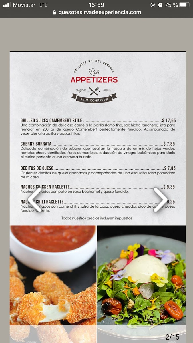 Menu Queso Te Sirva De Experiencia-6